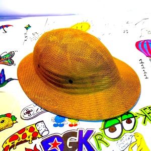 ✅Vintage brookstone Safari hat, breathable